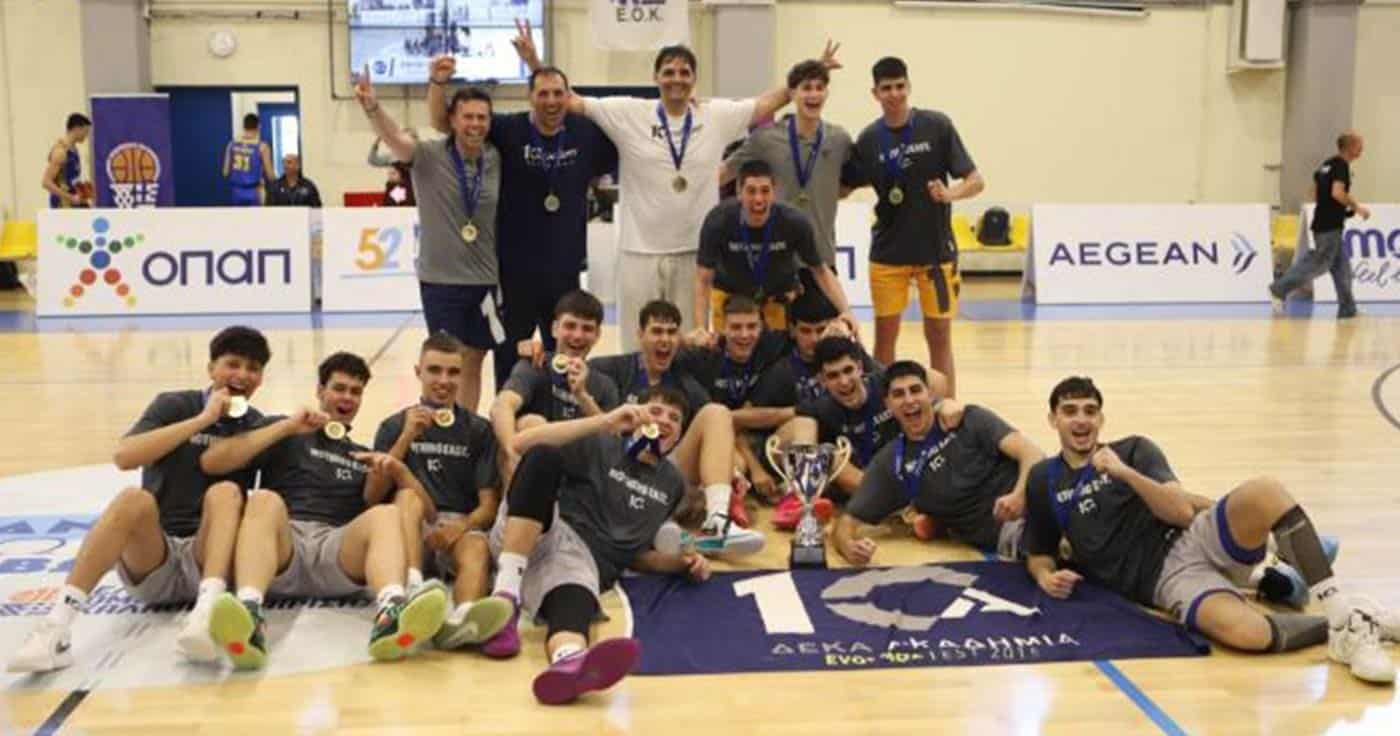 H 10Αcademy Πρωταθλήτρια Ελλάδας στους Εφήβους