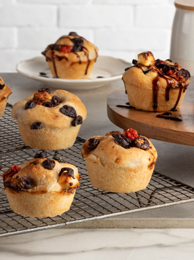 Μεσογειακά αλμυρά muffins