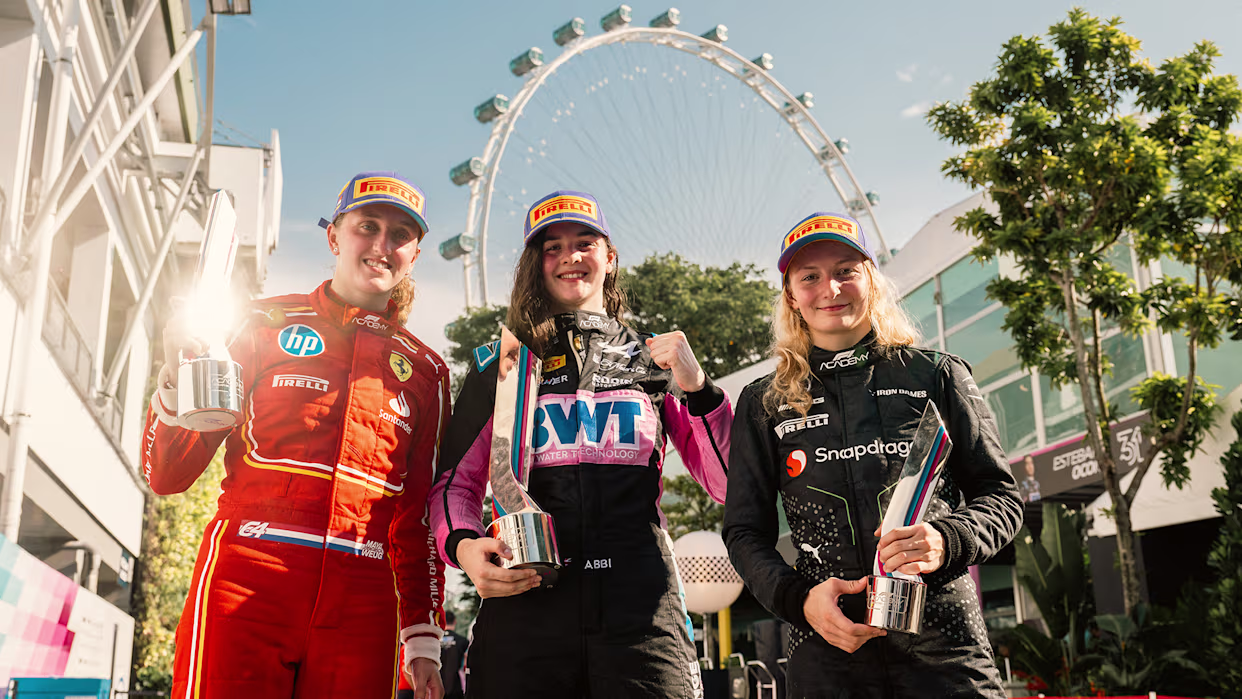 F1 ACADEMY announce 2024 champion will receive fully funded GB3 seat for 2025