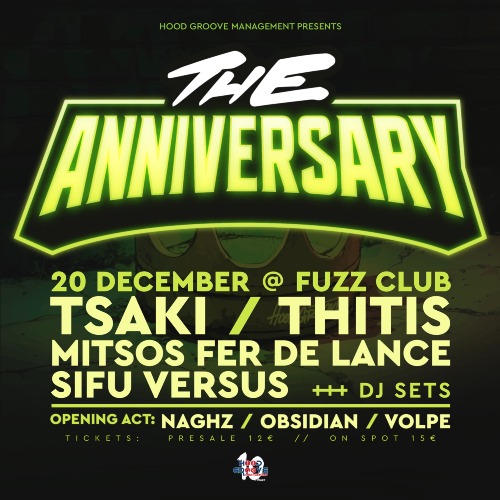 Το anniversary Hip Hop Festival επιστρέφει στην Αθήνα γιορτάζοντας 10 χρόνια Hoodgroove!