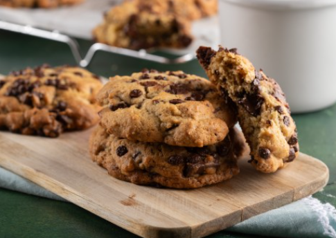 Soft cookies στον φούρνο μικροκυμάτων σε 2 λεπτά